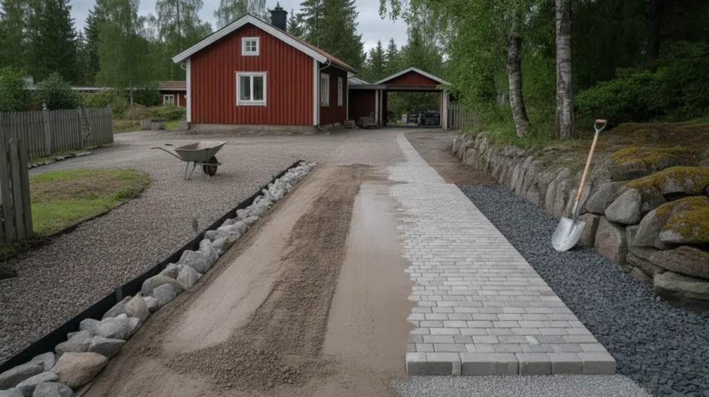 makadam stenmj l eller b rlager 0 32 s v ljer du r tt krossmaterial f r uppfart och plattl ggning