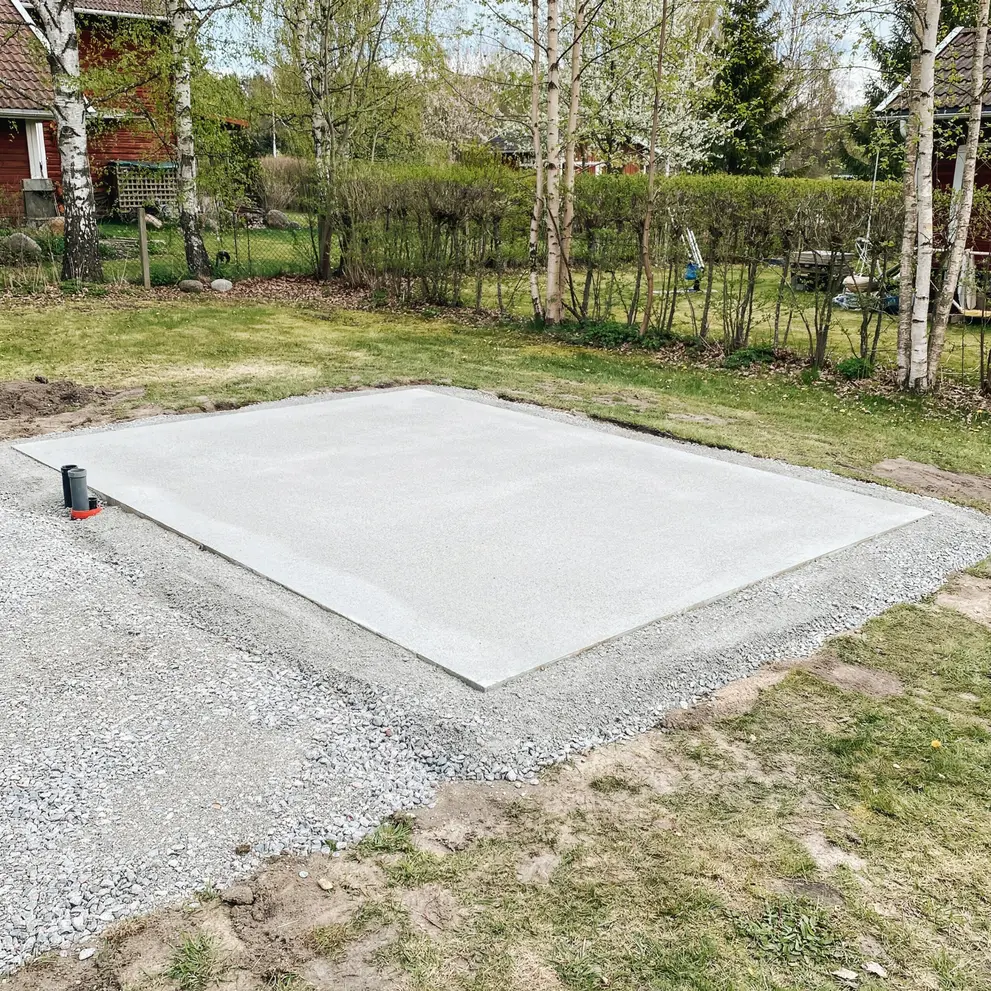 anlagga husgrund amp gjutning betongplatta harryda goteborg